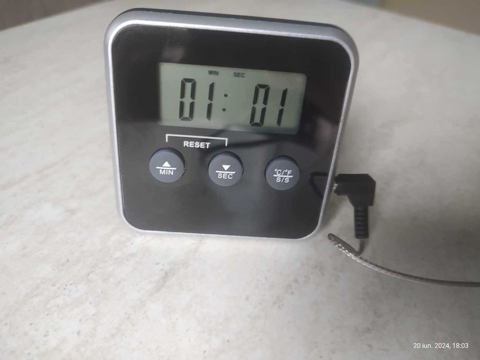 Monitorizare senzor temperatura alerta digital termometru trotineta