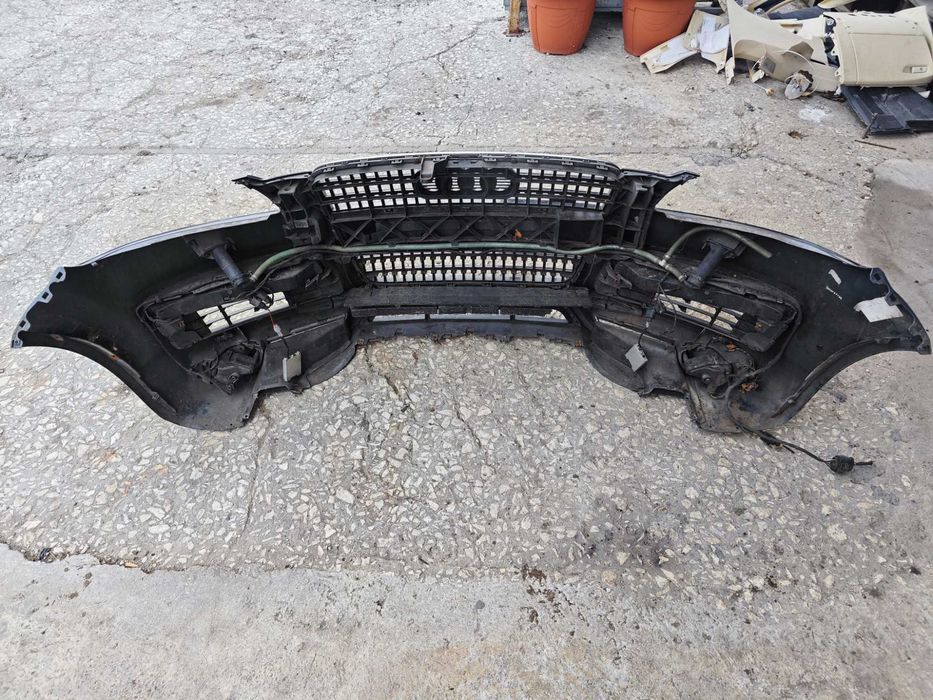 Предна S-line Броня Фейслифт Audi Q7 4L с диодни халогени