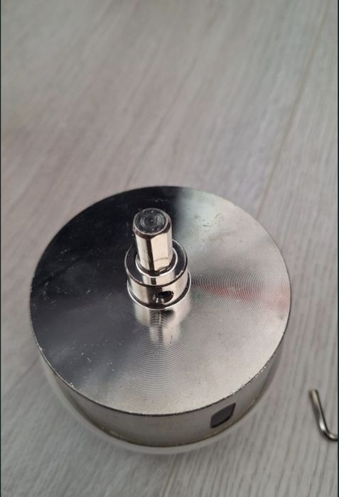 Burghiu diamantat 80mm cu pilot pentru placă porțelan sticlă marmură ceramică
