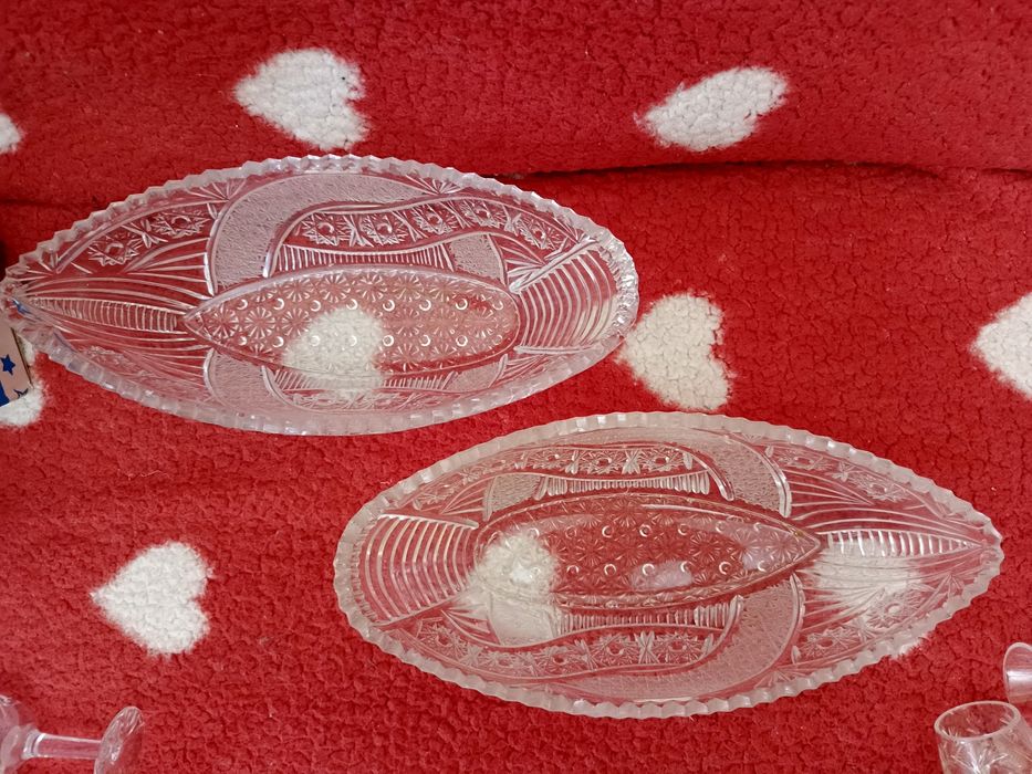 Фруктовница хрусталь