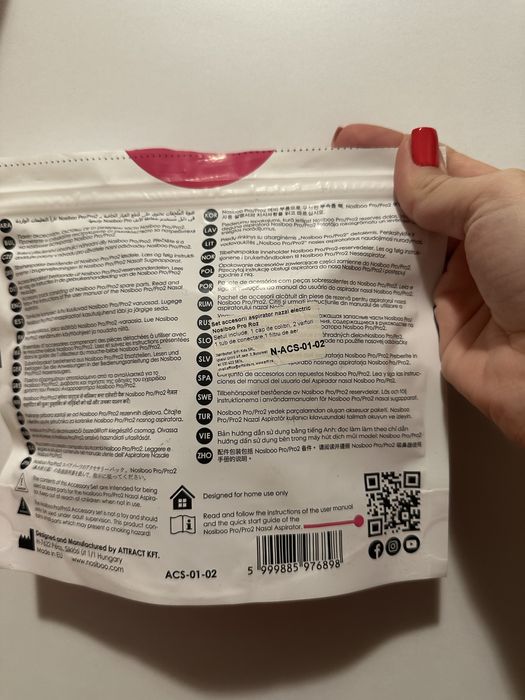 Kit aspirator nazal Nosiboo Pro + set accesorii