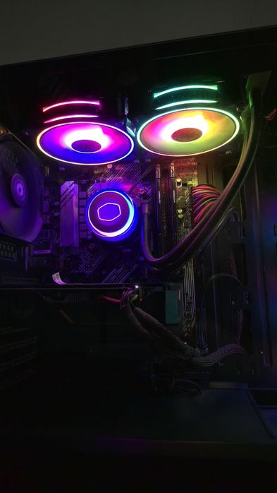 PC Gaming i7 10700 GTX 1660 Super 16GB SSD AIO Cooling