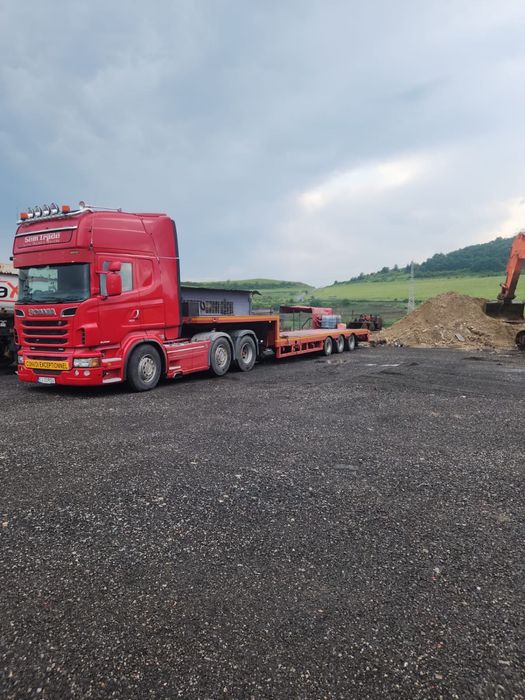 Ansamblu cap tractor scania +trailer