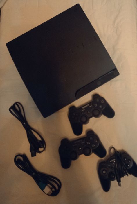 Ps3 Slim 30игр, 3геймпада