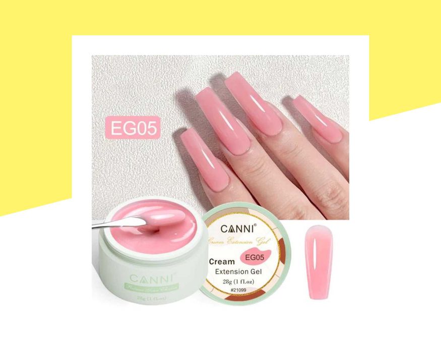 UV/LED Кремообразен гел за изграждане CANNI – 28 гр.