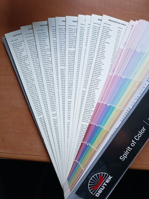 Paletar culori - 1050 culori - TRANSPORT GRATUIT