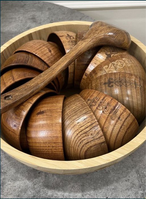 Деревянные посуды астау