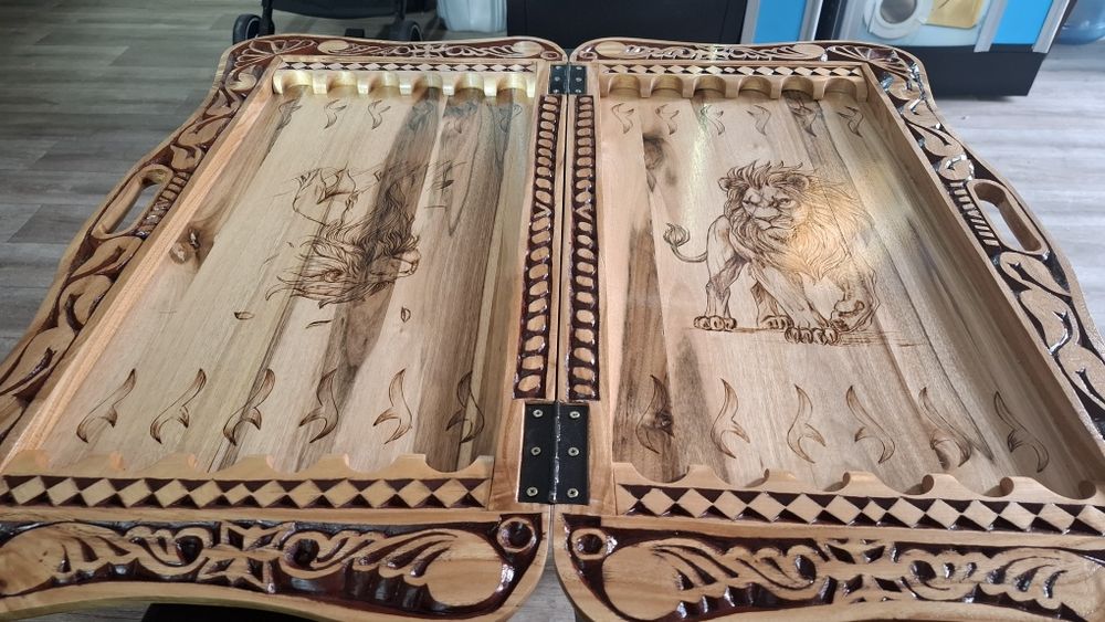 Нарды Ручной работы с резкой