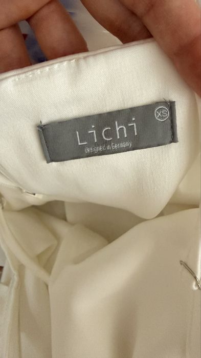 Белое длинное Платье от Lichi