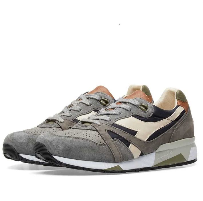 Diadora N9000 H  Coal & Bone Brown