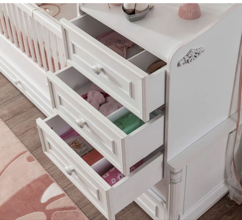 Бебешка трансформираща кошара Romantic