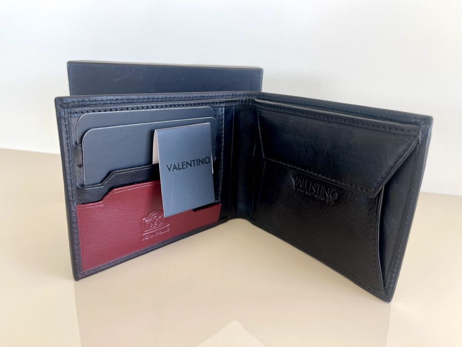Mъжко портмоне естествена кожа Mario Valentino