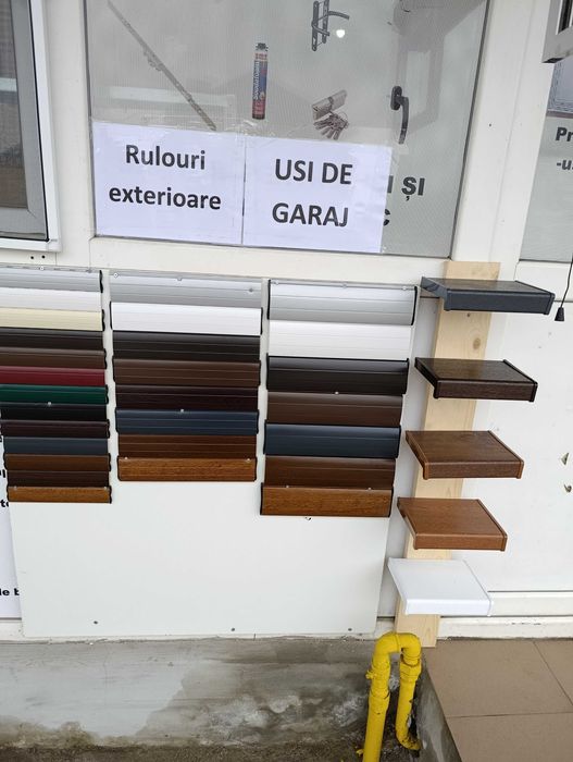 Uși Garaj Rulou, Rulouri Exterioare, Plase Plisse,Balustrada De Sticla