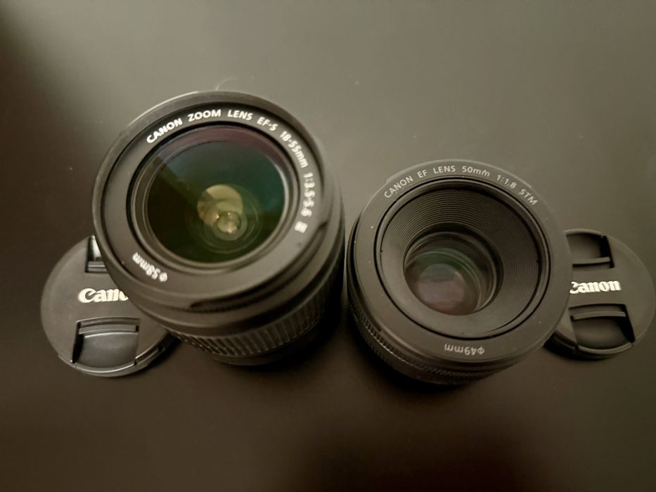 Canon 1200D cu 2 obiective