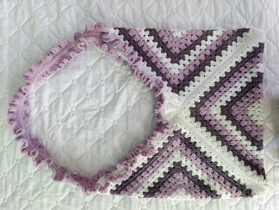 Чанта, ръчно плетена