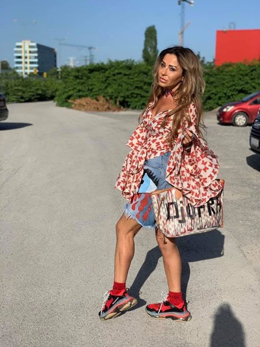 Риза с широки ръкави Джофра Djofra