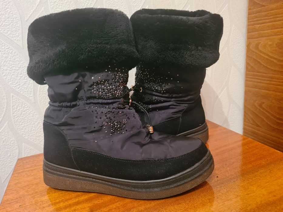 Сапоги болоньевые зимние