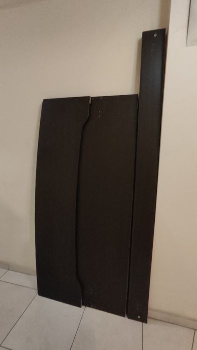 Легло разглобено цвят венге за матрак с размери 160 х 200 см