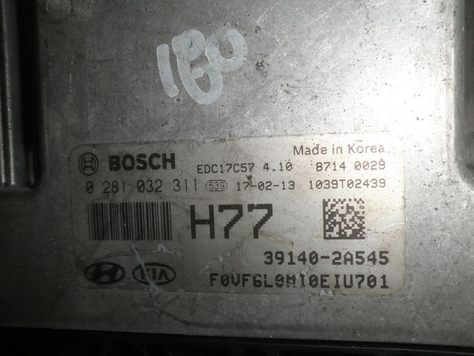 ECU / calculator motor Hyundai i40 1.7 CRDI 2017 0281032311 39140-2A545