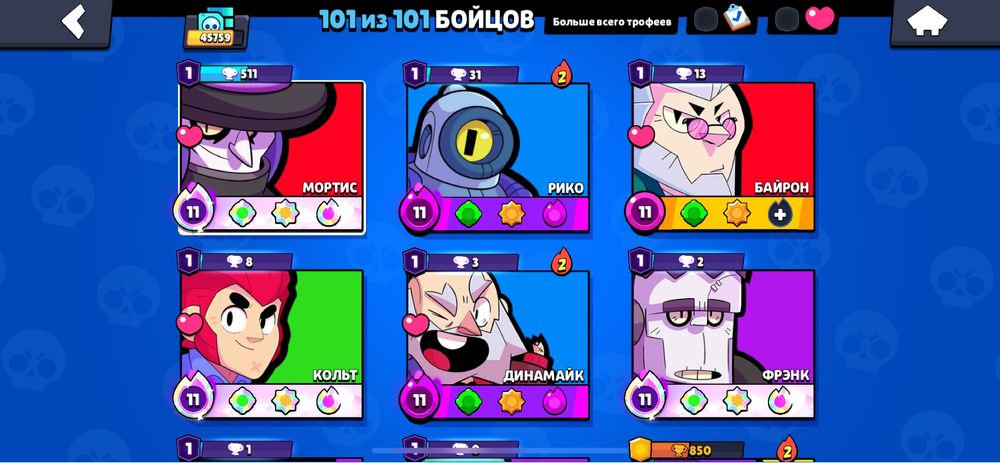 Аккаунт в бравл старсе.