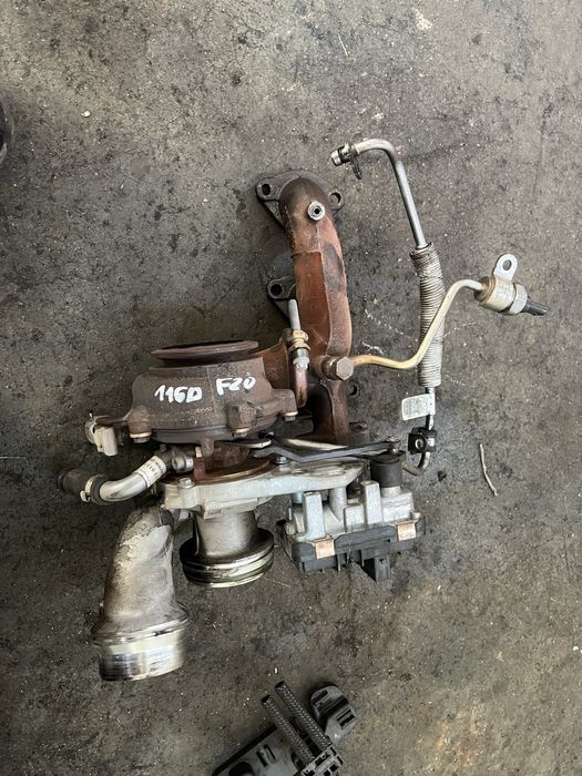 Турбо бмв ф20 116д 116кс ( turbo bmw f20 116d 116hp B37D15A )