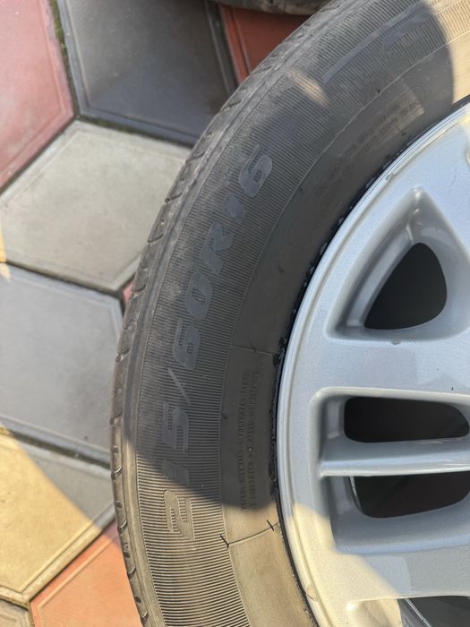 Диски с летними шинами Субару