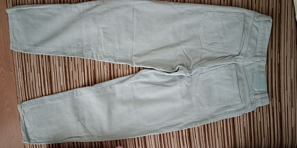 Сини джинси от кадифе Pull&Bear