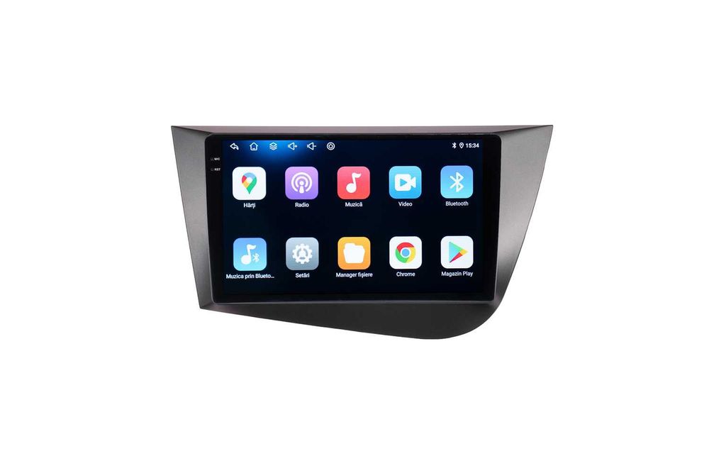 Navigatie Seat Leon MK2 Android 14 , Carplay ,  Android Auto + Camera de marsarier