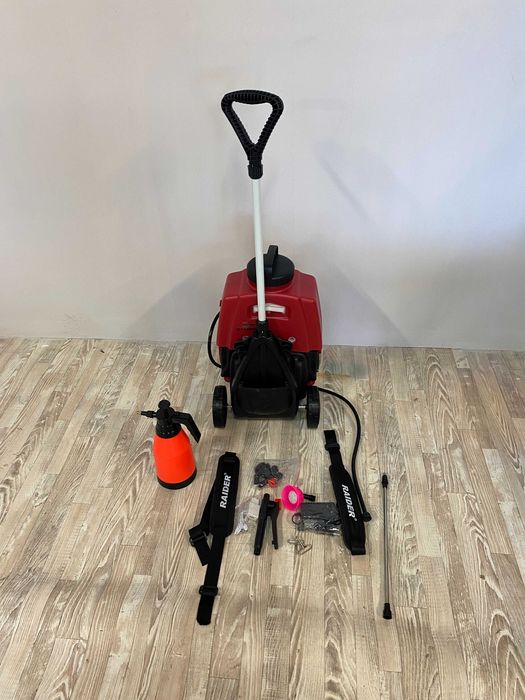 098103	Пръскачка 16L 12V 10Ah 4.5bar 5L/min 8m с количка BKMD04