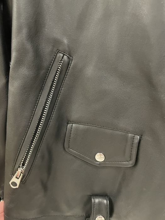 Куртка кожаная ZARA