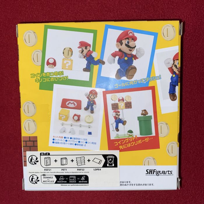 Екшън фигурка на Super Mario от S.H Figuarts, ЕДИНСТВЕНА В БЪЛГАРИЯ