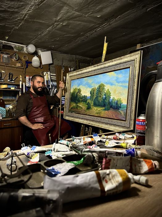 Ўрмон Манзараси Картина