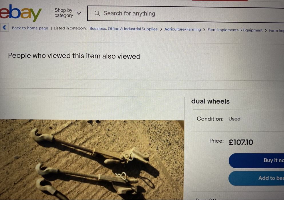 clema, brida, fixare roti duble STOCKS suporti , clamps dual wheels