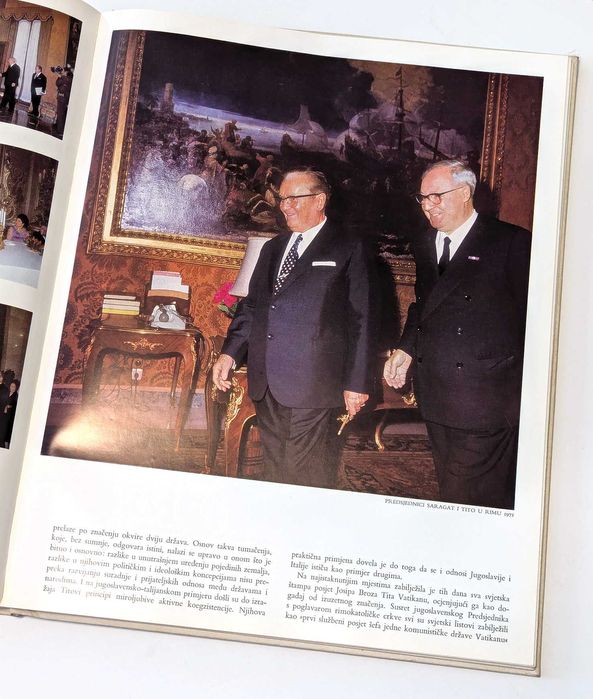 Продавам монография на Йосип Броз Тито.