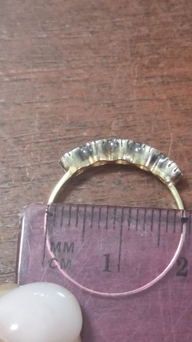 Inel  vechi 14k si 0.5 ct diamante naturale