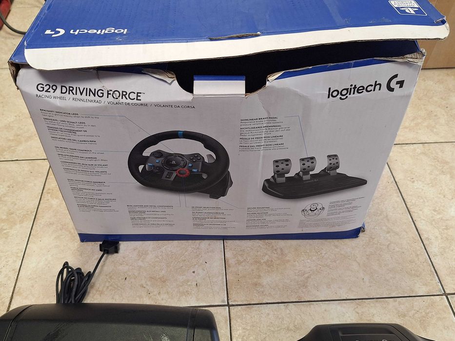 Волан с педали Logitech G29