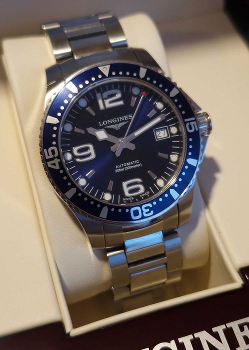 Longines HydroConquest 39mm Automatic – Garanție 5 ani – Ca nou