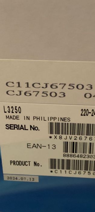Epson L3250 Принтер Мфу запечатьный все модели есть