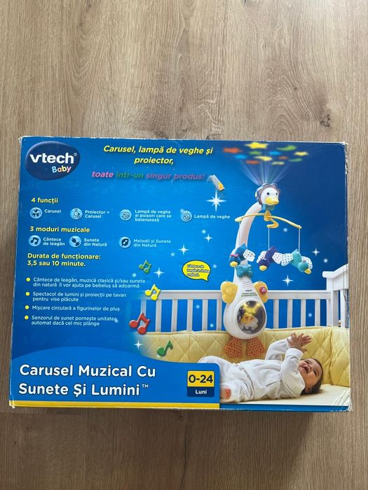 Carusel muzical bebelusi Vtech