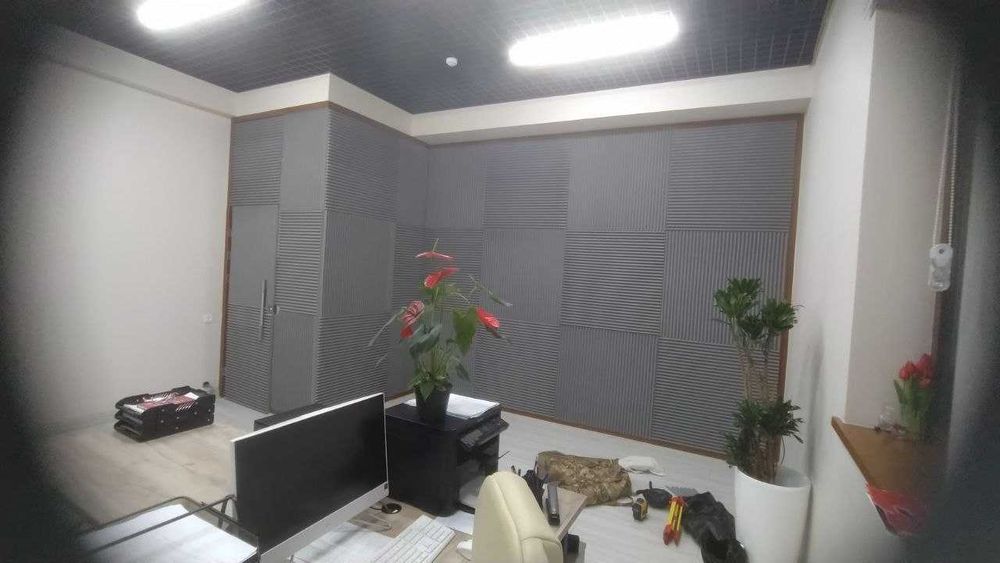 Акустические поролоны  студия кинотеатр эхо шум звук шумоподавления