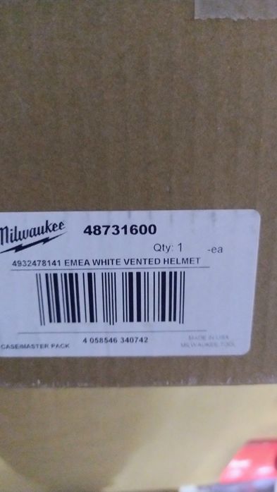 Casca de protectie Bolt200 Milwaukee - Alba