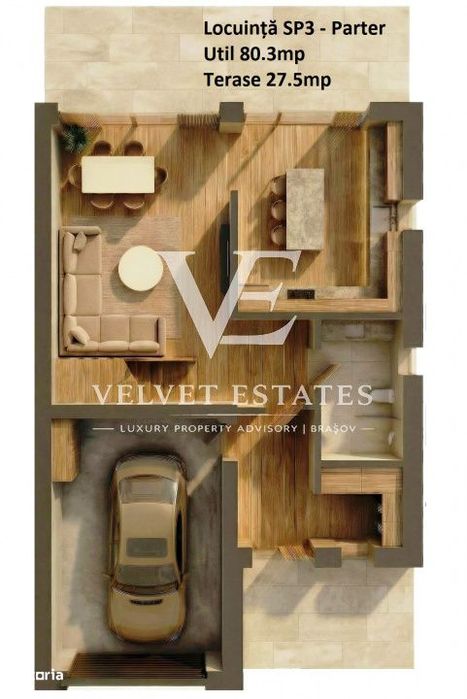 Complex Rezidential cu Case P+E la 4km de Brasov