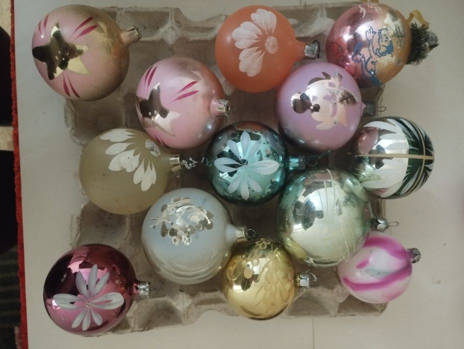 Ёлочные игрушки СССР и ГДР