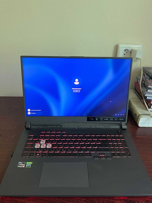 Игровой ноутбук ASUS ROG STRIX G17 Eclipse Gray (KH096)