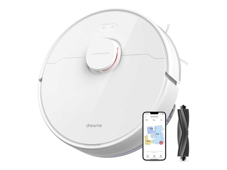 Прахосмукачка робот Dreame D10s LiDAR навигация и картографиране