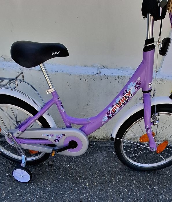 Bicicletă de copii PUKY cadru din aluminiu pe 18 inchi