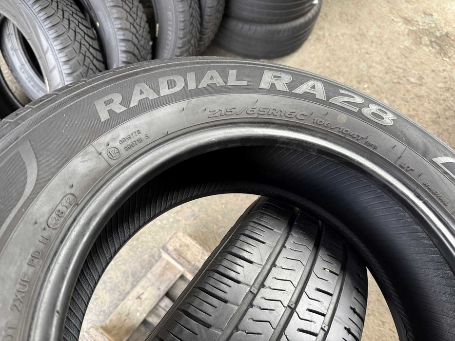 SET 2 Anvelope Vara 215/65 R16C 106/104T HANKOOK Radial RA28