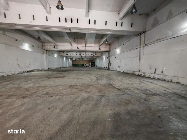 Hala industriala 1.342 mp , platforma 1.000 mp | acces TIR | 380V, 70