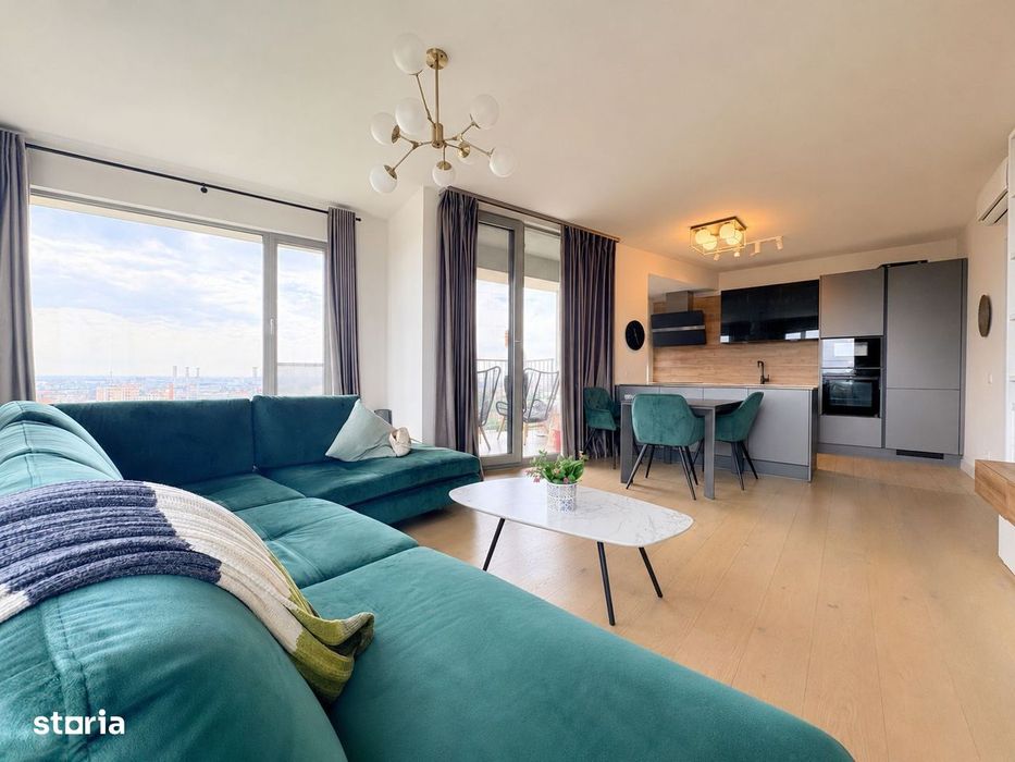 Apartament modern, luminos, cu vedere panoramică superbă asupra orașul — fotografia 3