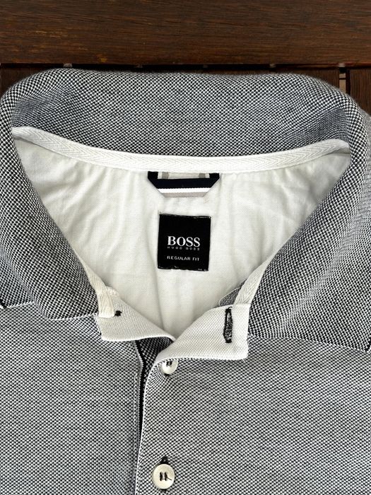 Мъжка поло тениска BOSS Hugo Boss - размер L/XL, КАТО НОВА